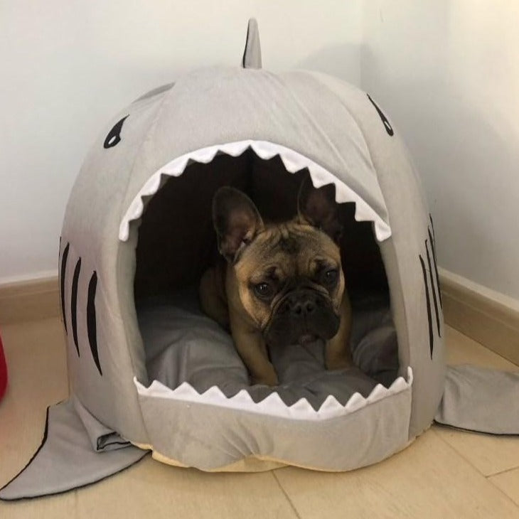 Bulldog For Frenchie (shark Bed) (ws14) Outdoor Use | Safe For Paws