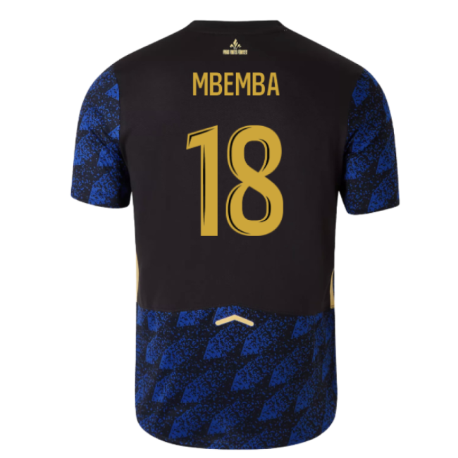 Professional-Grade 2025-2026 Lille Third Shirt (Mbemba 18)