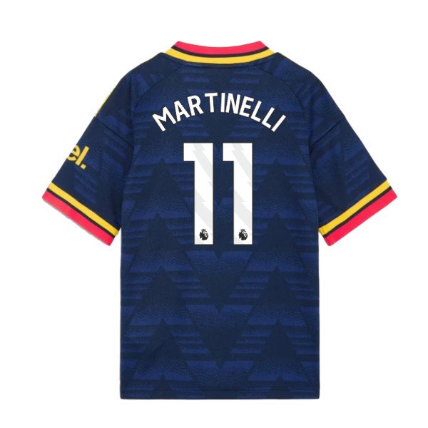 [L1D] 2026 2027 Arsenal Shirt Away Kit (Kids) (Martinelli 11)