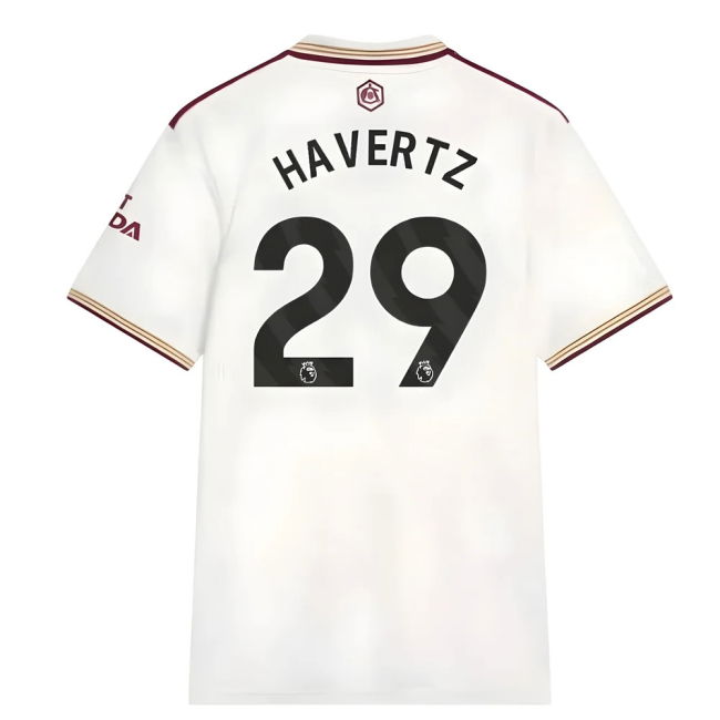 Arsenal EPL Team Sleek Third Soccer Jersey (Havertz 29)