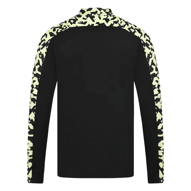 2024-2025 Wolves Pre Match 1/4 Zip Training Top (Black)
