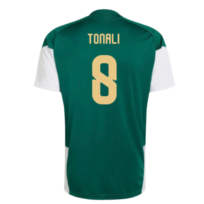 2026-2027 Italy Training Jersey (Green) (Tonali 8)