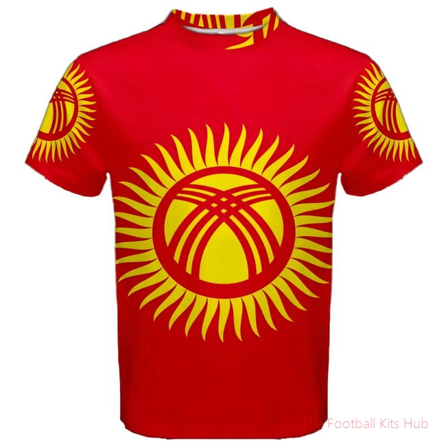 Men Kyrgyzstan Flag Sublimated Sports Jersey