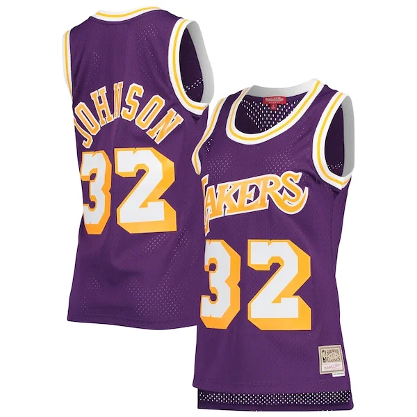 Magic Johnson LAL NBA Jersey - Team Colors - Reasonable Price
