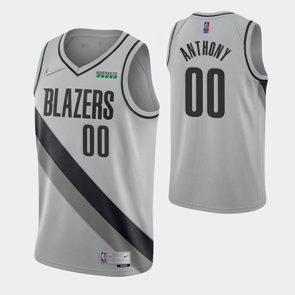 Fan Favorite Rare Men's Blazers #00 Carmelo None Basketball Jersey