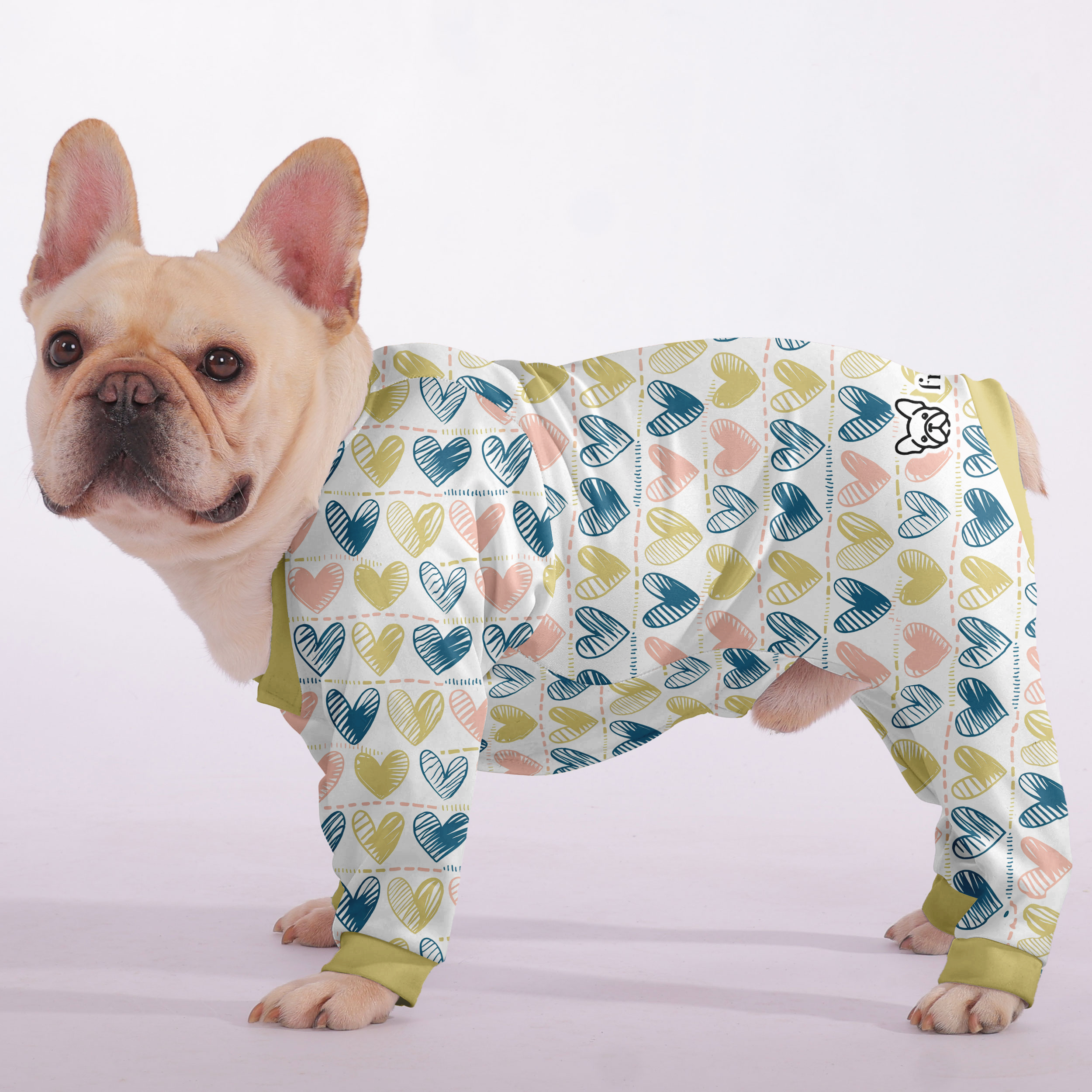 Premium Stella - Frenchie Pajamas – Ultra-soft, Cozy, & Adorably Styl...
