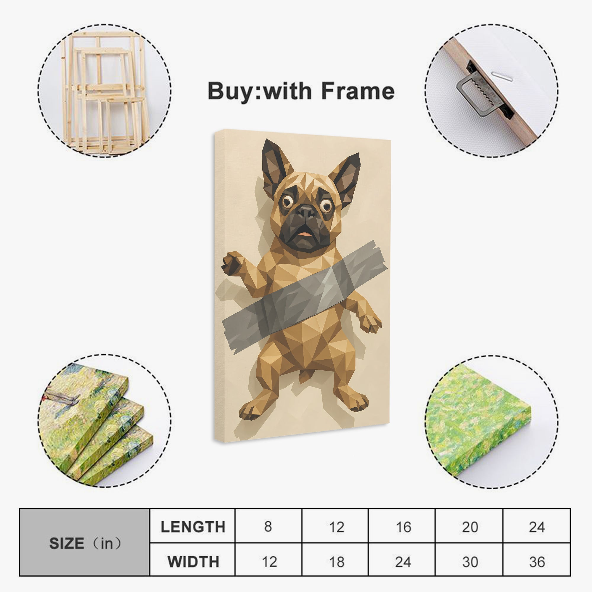 Goose - Vertical Canvas Painting