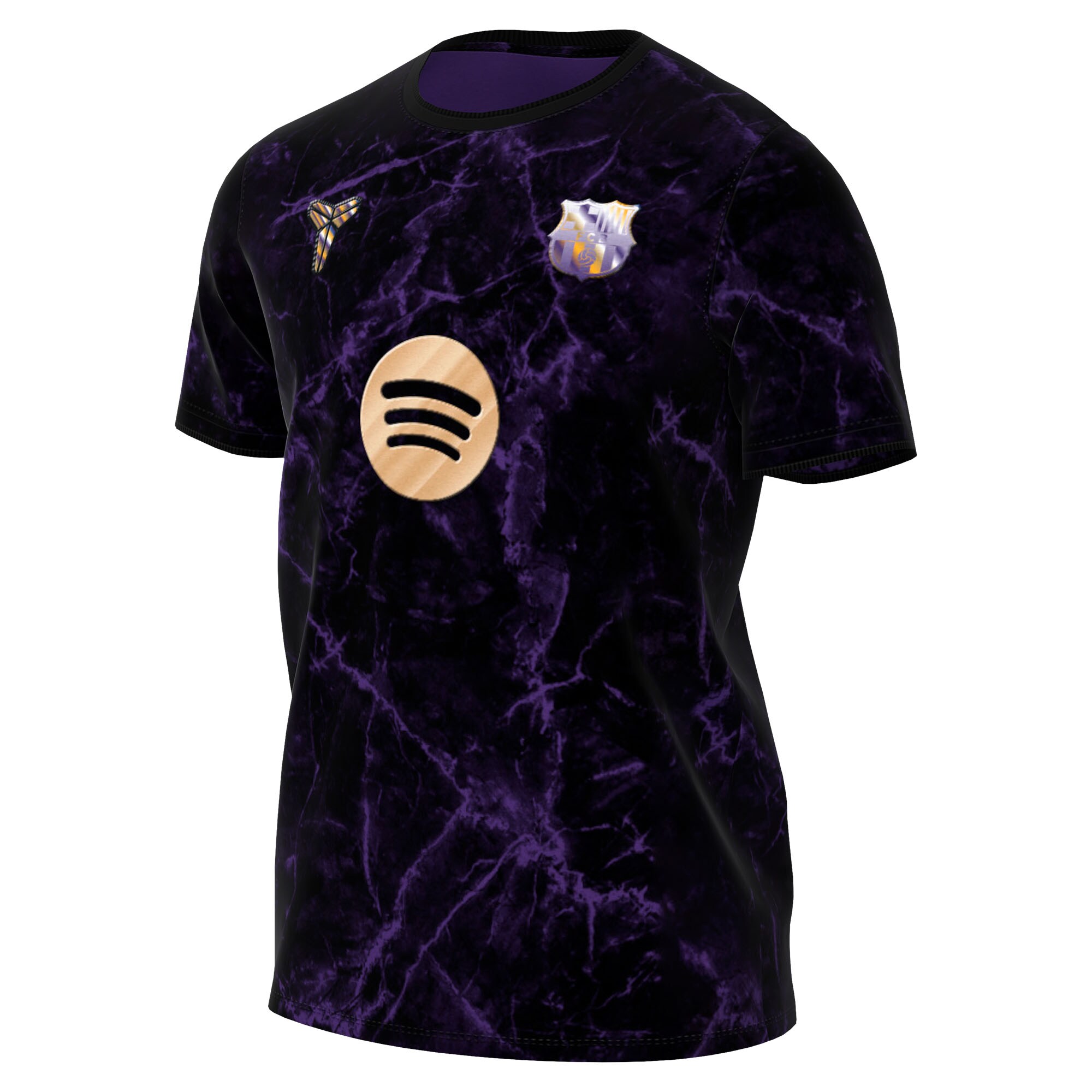 [SJH] Barcelona 2026/27 Away Dri-FIT Pre-Match Jersey Top - Purple