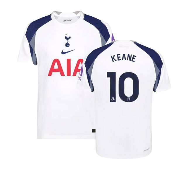2025-2026 Tottenham Hotspur Authentic Home Kit (Keane 10)