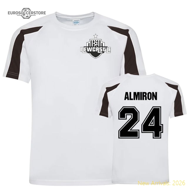 Official Miguel Almiron Newcastle Sports Training Jersey (white