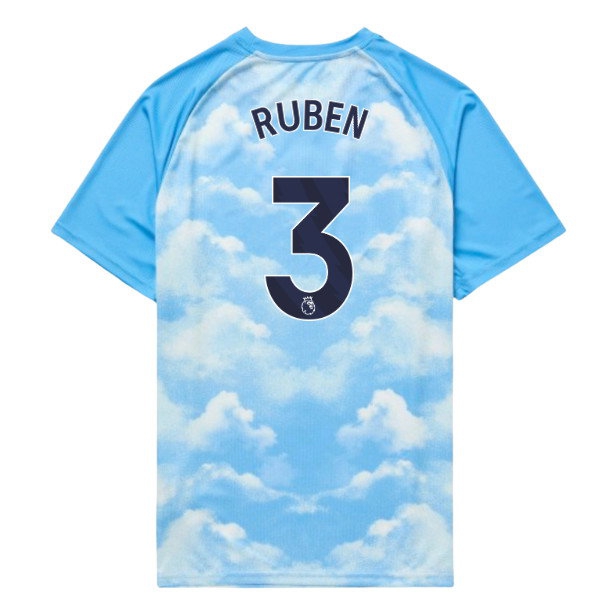 [LLS] 2026-2027 Man City Warm Up Jersey (Icy Blue) (Ruben 3)
