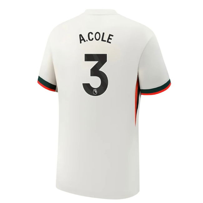 2025-2026 Chelsea Away Shirt (A.Cole 3) (Match Day)