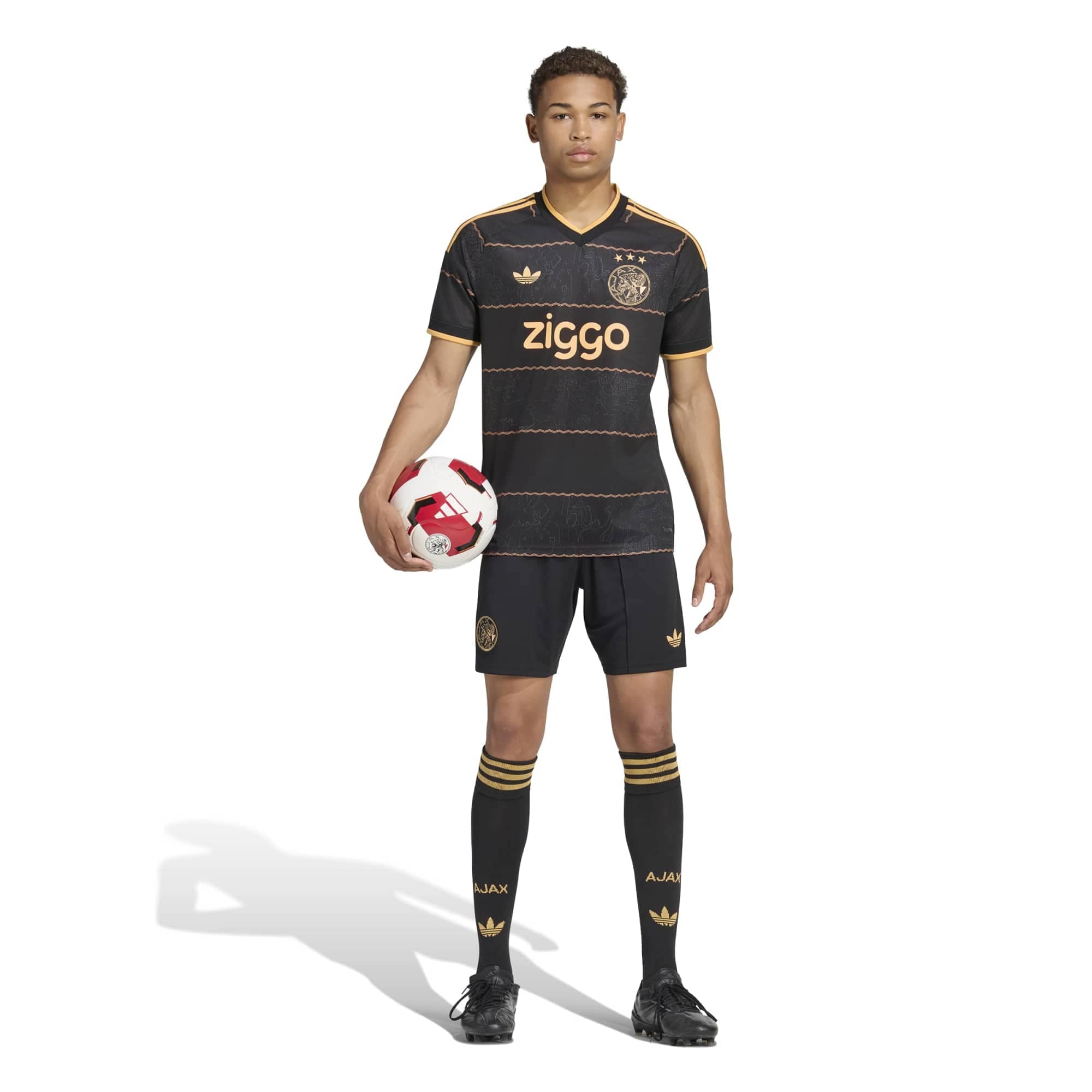 [SJH] Ajax 2026/27 Away Replica Jersey - Black