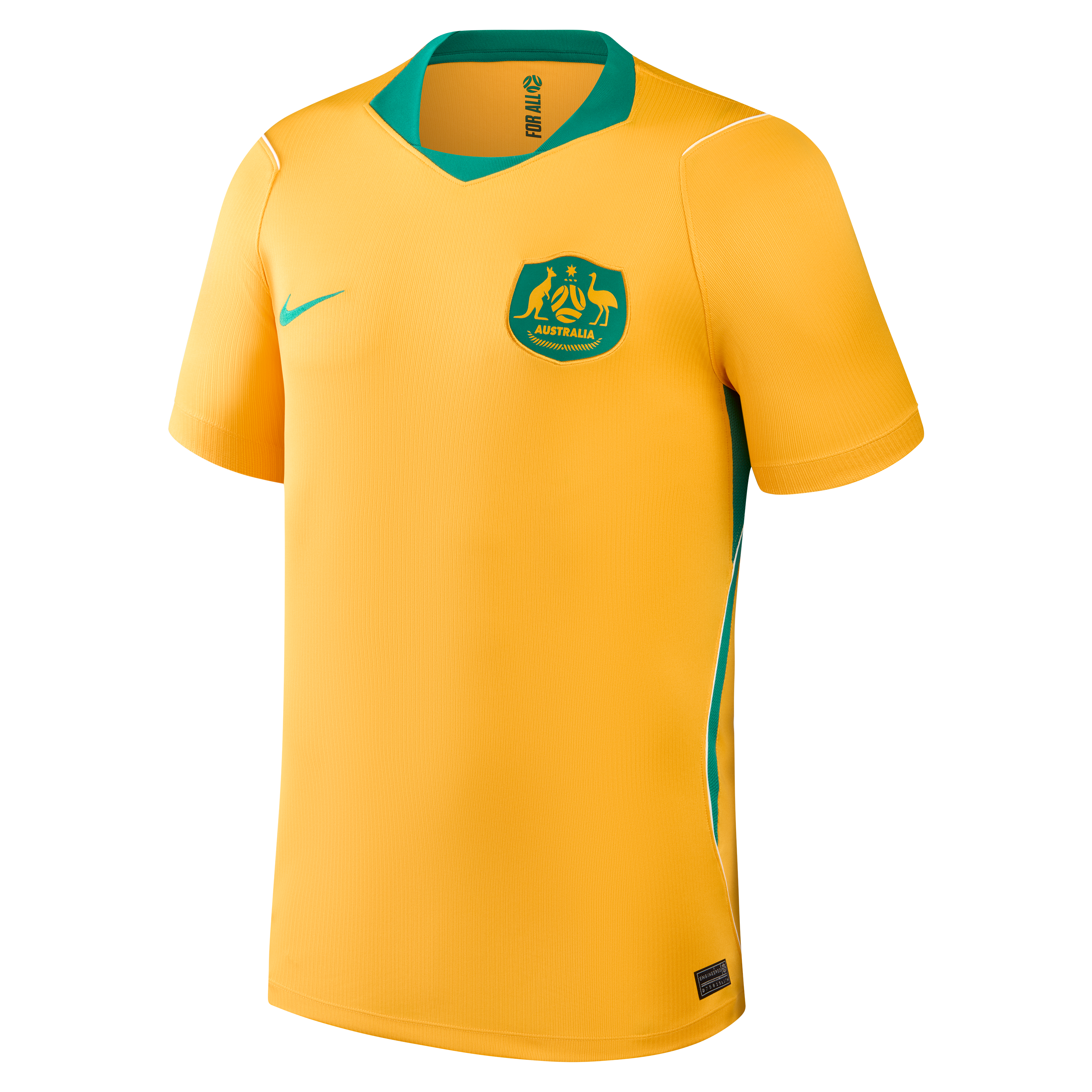 [LK] Australia National Team 2026 Home Stadium Replica Jersey - Yellow
