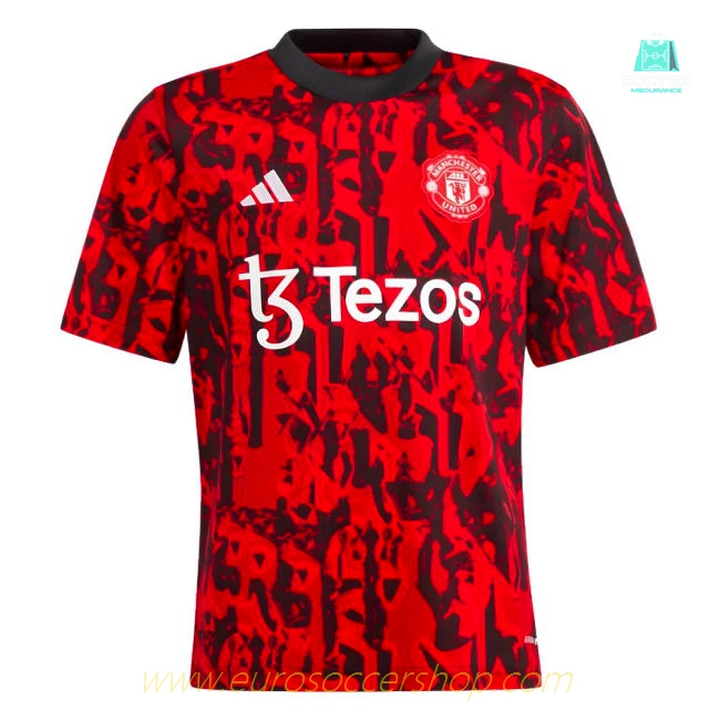 2023-2024 Man Utd Pre-Match Shirt (Red) - Kids
