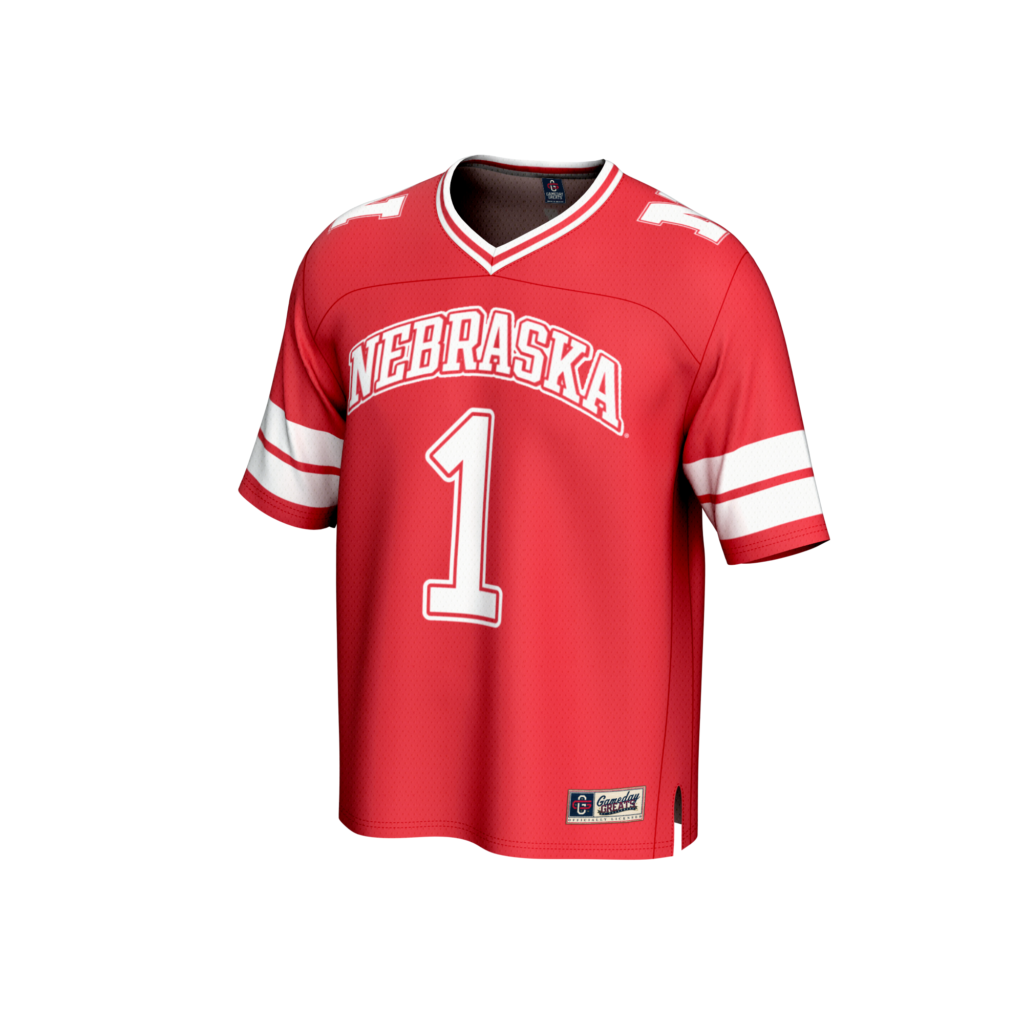 #1 Nebraska Huskers GameDay Greats Lightweight Collegiate Football Fashion 2026 Season Football Jersey - Scarlet