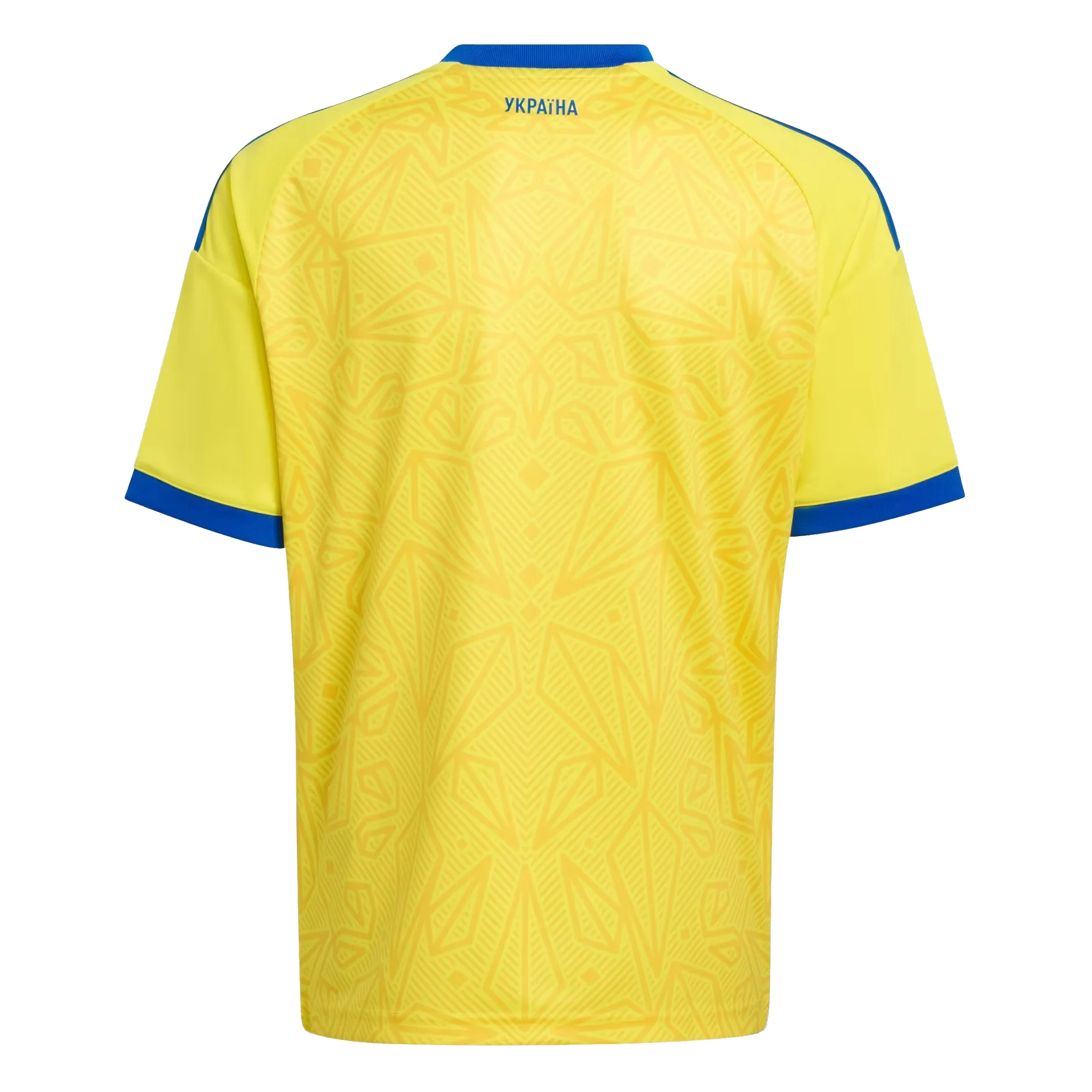 adidas Ukraine 2026 Home Jersey Youth - Blue & Gold Edition