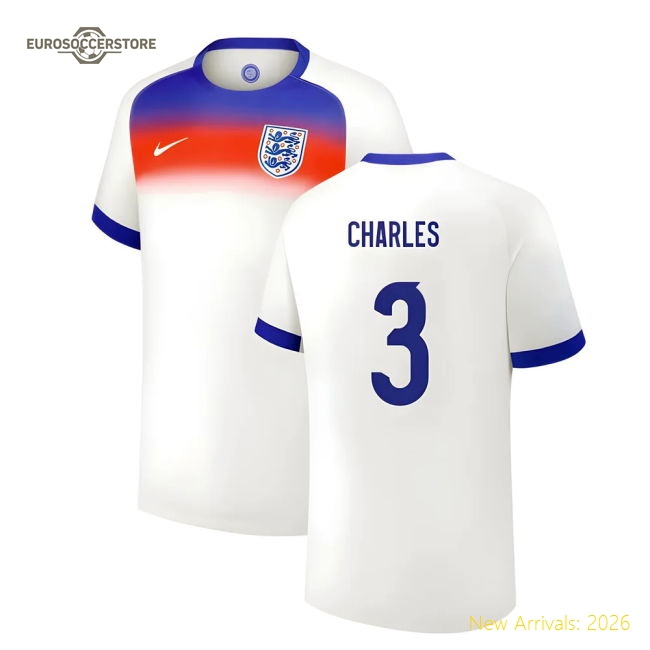 2025 England Womens Team Home Shirt (Unisex) (CHARLES 3)