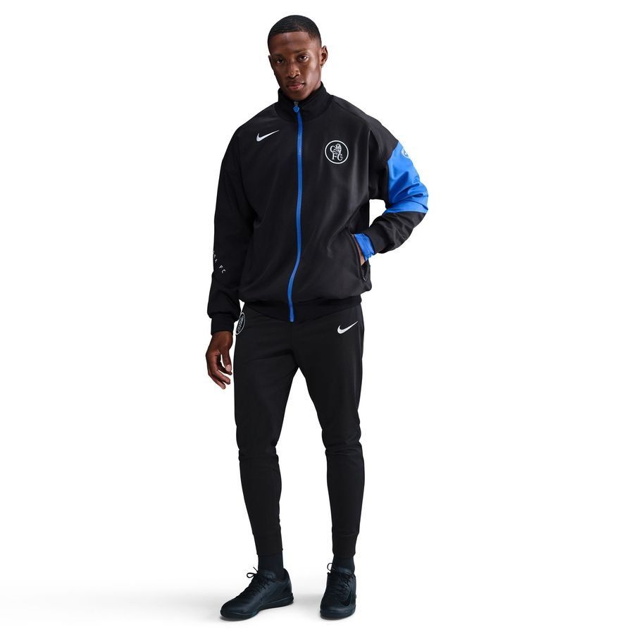 Chelsea Training Trousers Dri Fit Strike 3rd Jet Black/field Silver