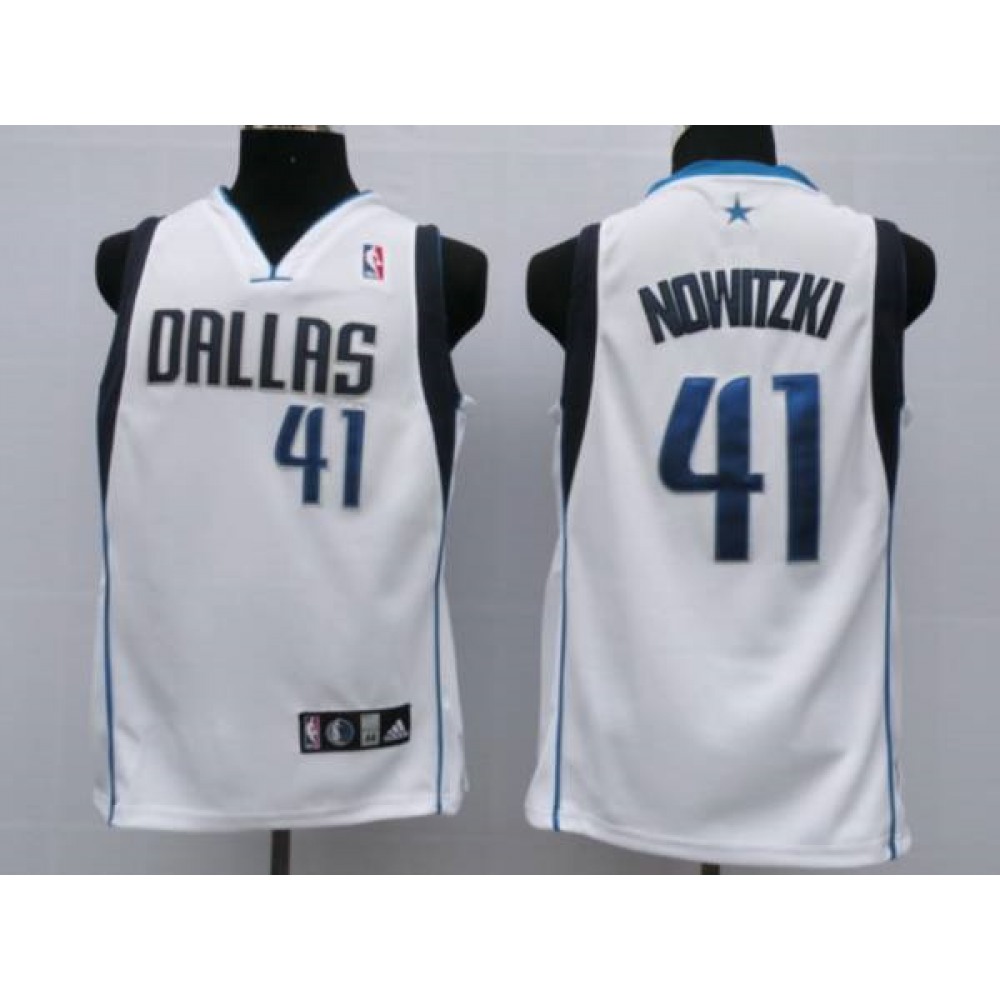Performance 41 White Jersey - - NBA Collection