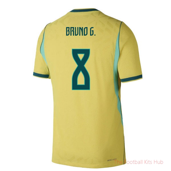 Brazil Aero-Fit Match 2026-2027 Home Shirt (Bruno G. 8)