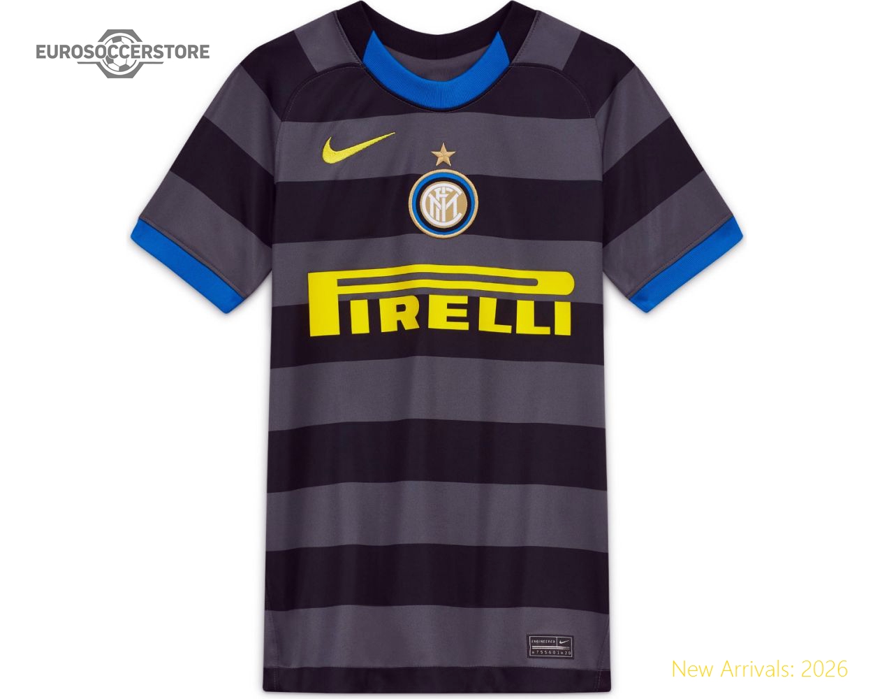 Classic Design Kids Int Inter Milan Official Third Jersey 2020