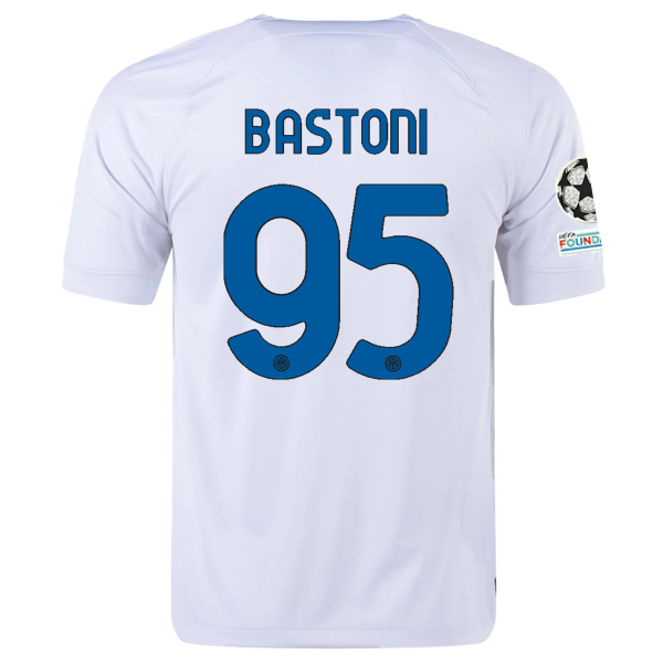 Inter Milan Bastoni 2023-2024 UCL Away Jersey – Authentic Shirt