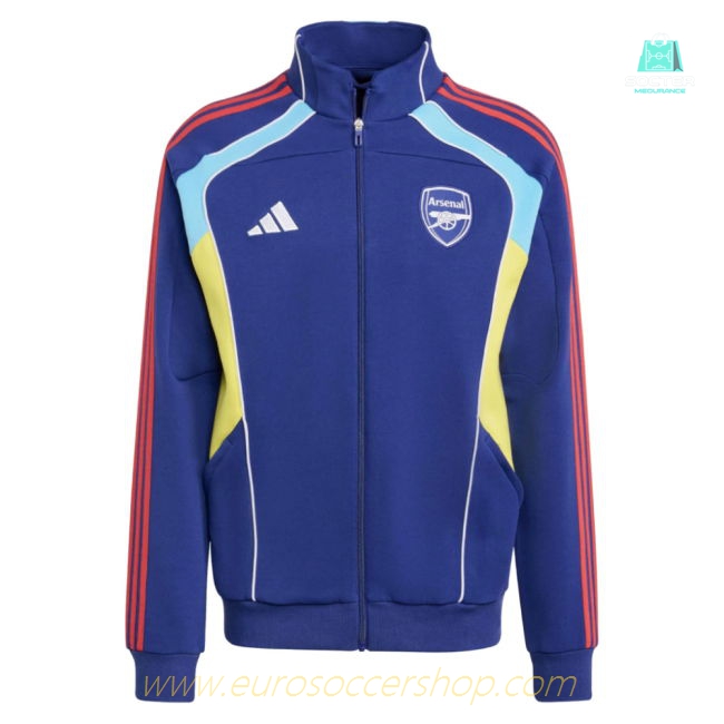 2025-2026 Arsenal UBP Track Top (Victory Blue)