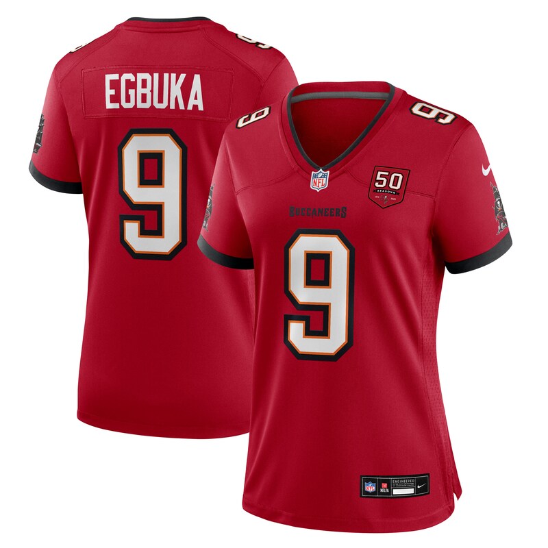 None Emeka Egbuka TB Buccaneers Energetic Genuine Jersey Football Appa