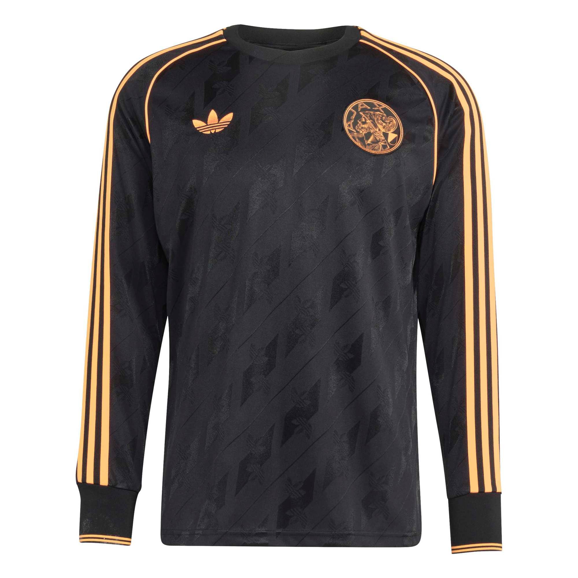 [SJH] Ajax Originals 2026/27 Replica Long Sleeve Jersey - Black