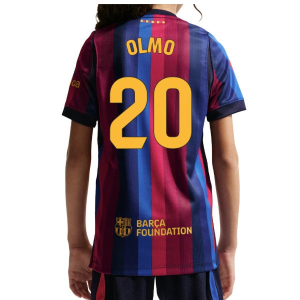 [LLS] 2026-2027 Barcelona Home Shirt (Kids) (Olmo 20)