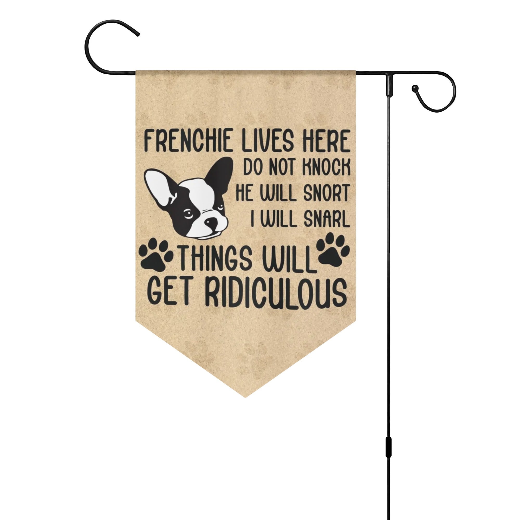 - Premium Garden Flag Banner For French Bulldogs | Non-slip Design