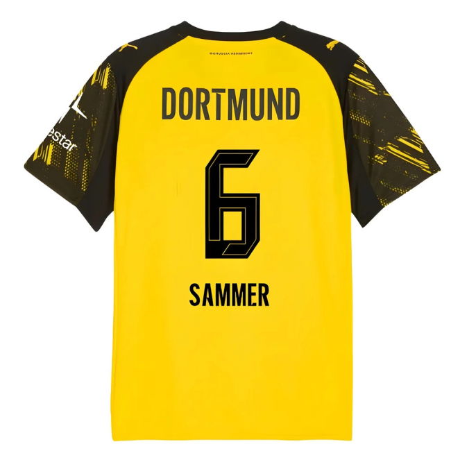 2025-2026 BVB Jersey (Yellow) Reinforced Seams Moisture Wicking