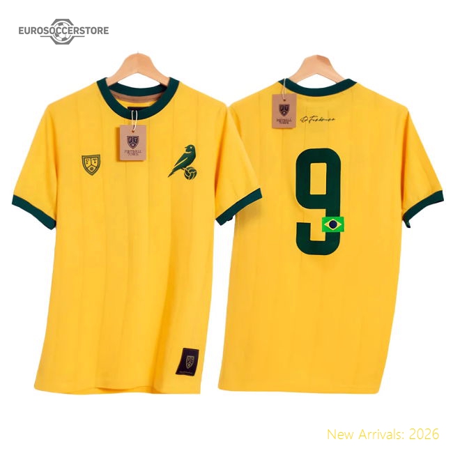 Ronaldo Brazil Jersey - Elite 2024-2025 Edition Retro Trendy