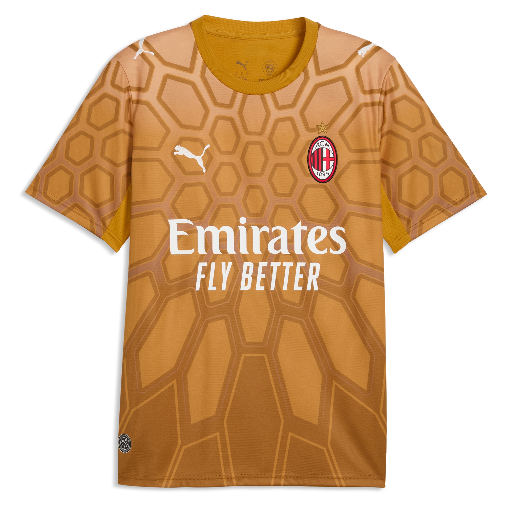 [SJH] Women's AC Milan 2026/27 Goalkeeper Replica Jersey - Gold