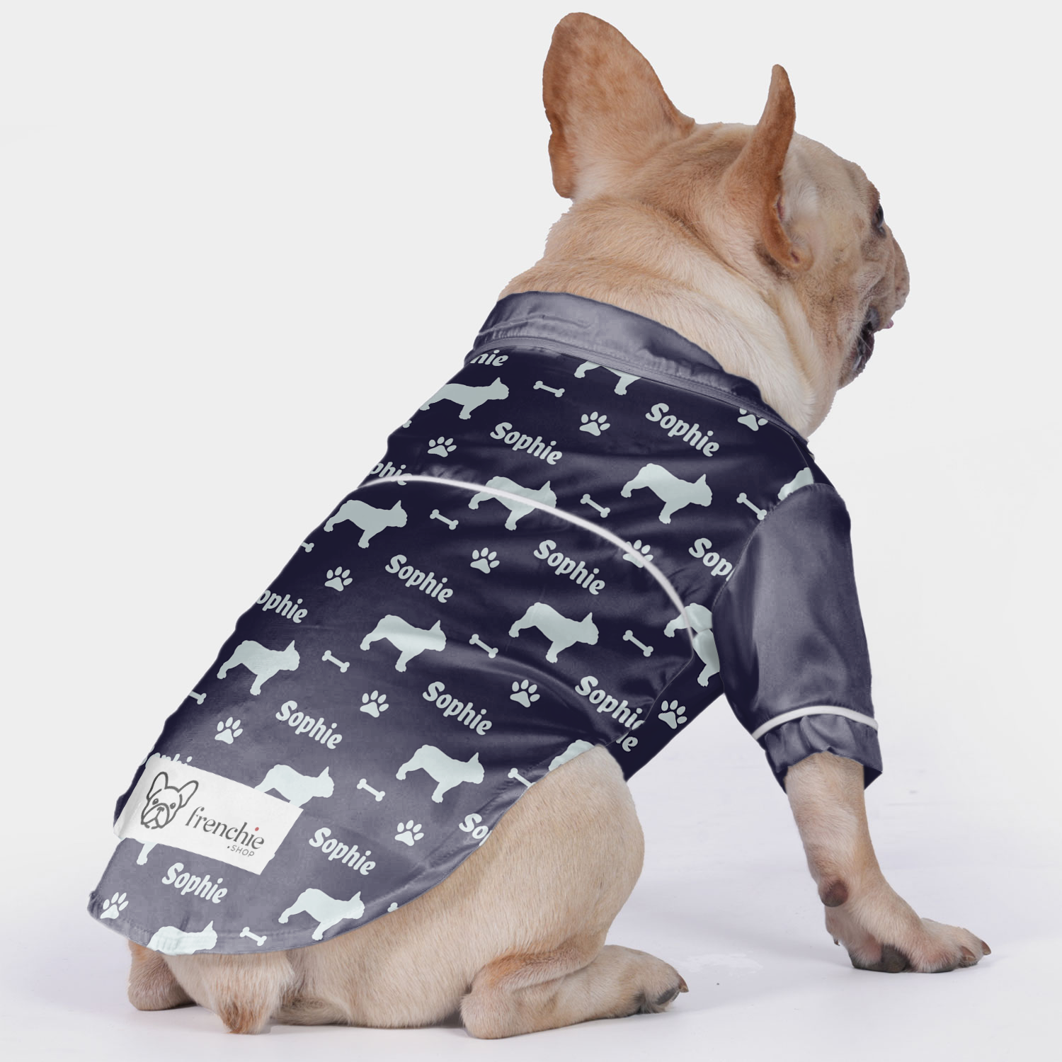 Street-Ready Personalized French Bulldog Pajamas With Your Frenchie's...