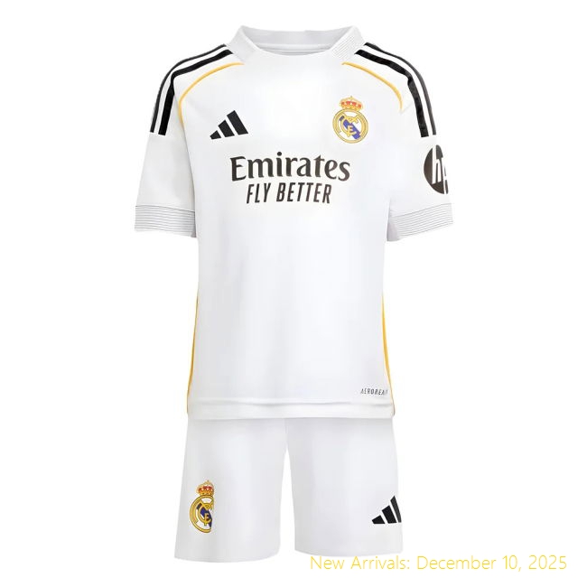 2025-2026 Real Madrid RM Elite Home Mini Kit - Affordable