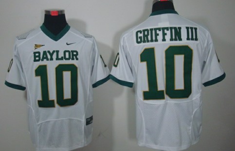 Men's None White 2024 stitched Robert Griffin #10 comfortable Jersey