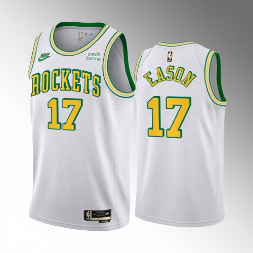 White Houston Rockets #17 Nike Jersey - Cost-Effective Premium Quality