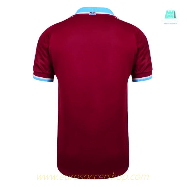 Score Draw West Ham United 2000 Retro Football Shirt