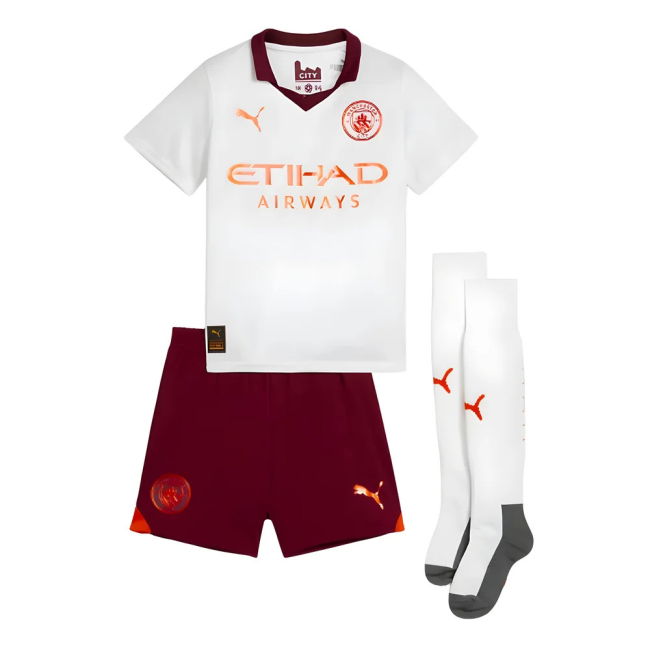 2023-20 Man City Away Soccer Jersey () M
