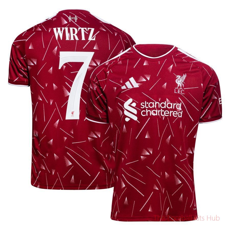 [EFKS] Liverpool Home Shirt 2026/27 Kids Cup Print WIRTZ 7