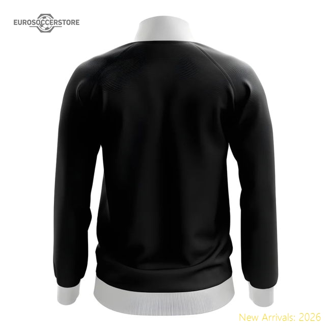 Santos Concept Football Track Jacket (Black)