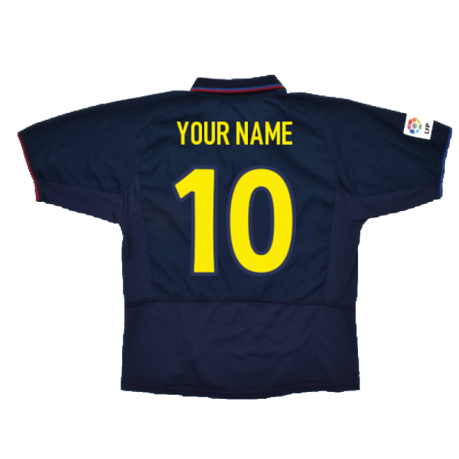 Barcelona 2003-04 Third Shirt ((Very Good) XXL) (Your Name)