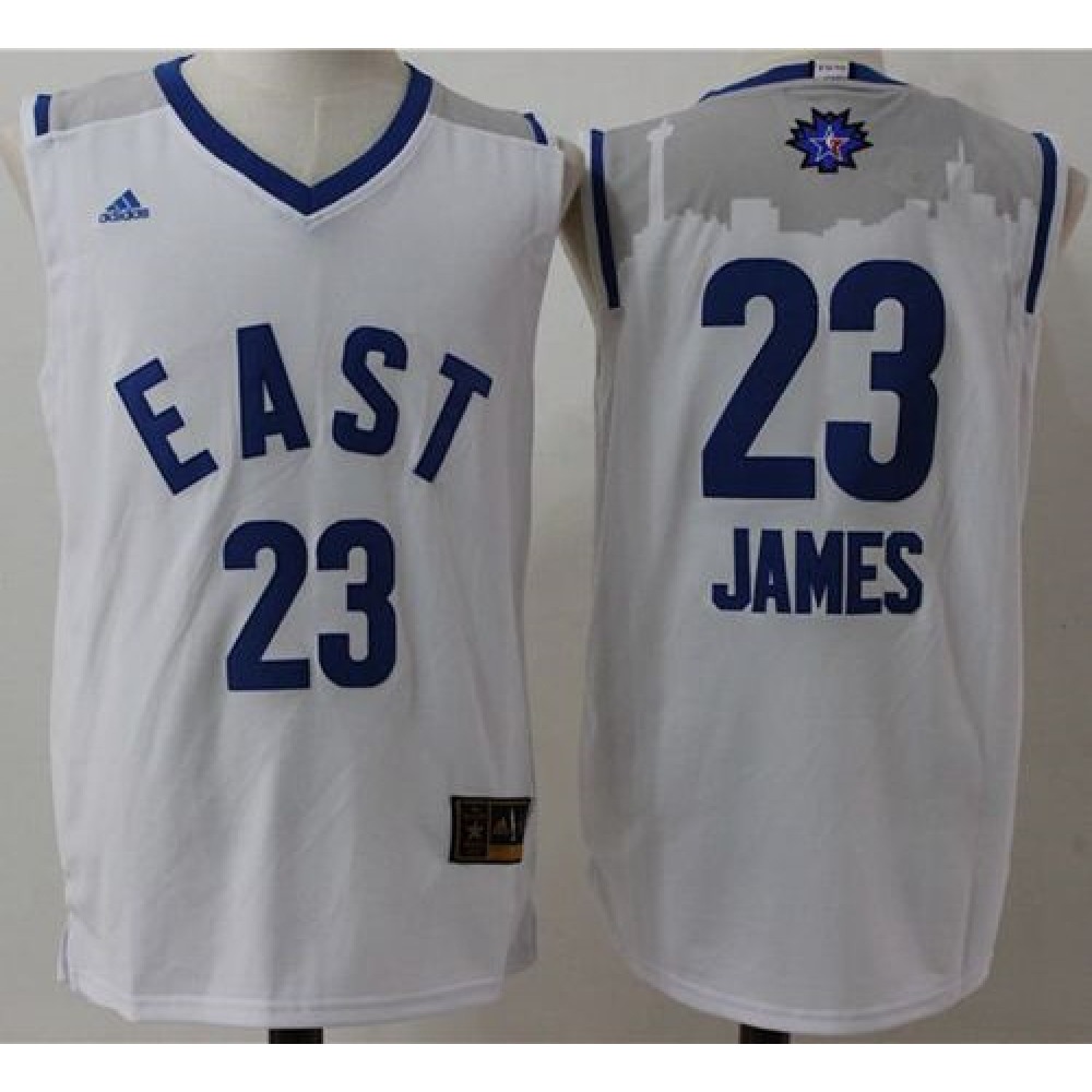 Authentic LeBron James23 Jersey - White - Basketball Fan Gear