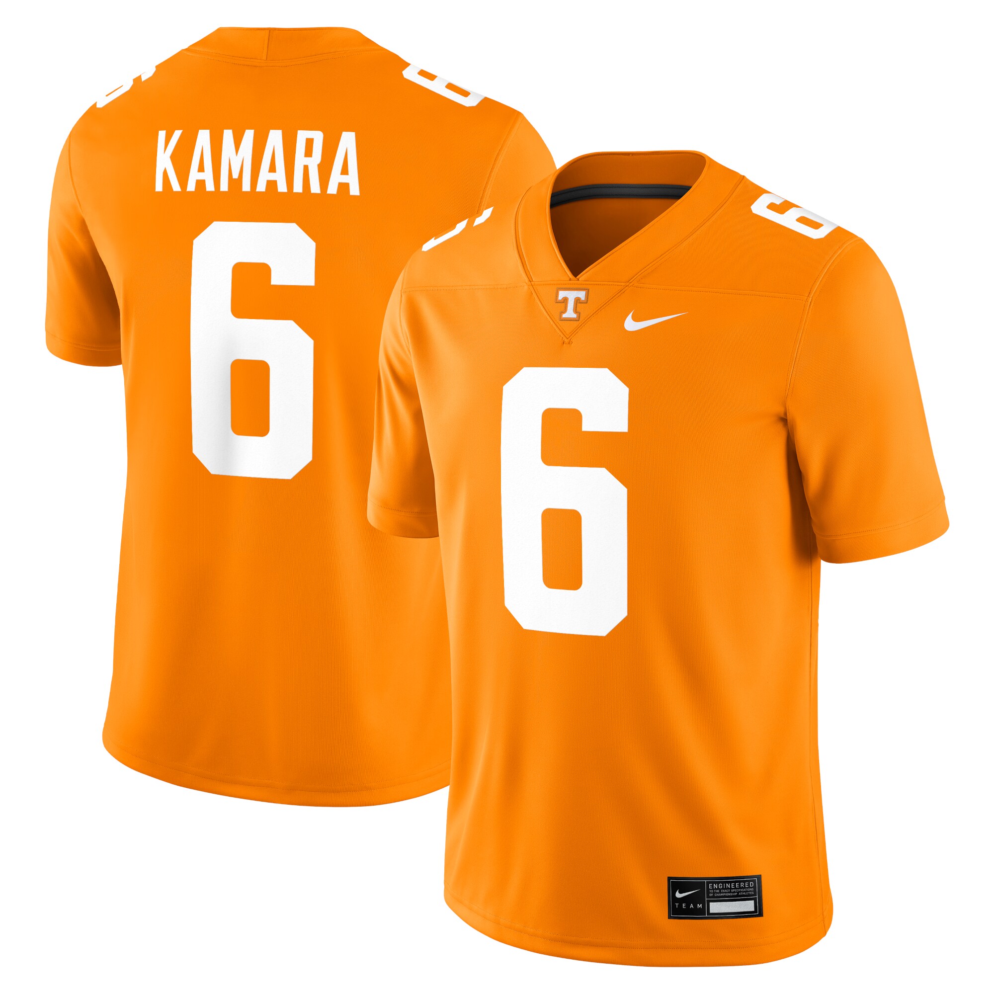 [DDG] Alvin Kamara Tennessee Volunteers Alumni Game Jersey - Tennessee Orange