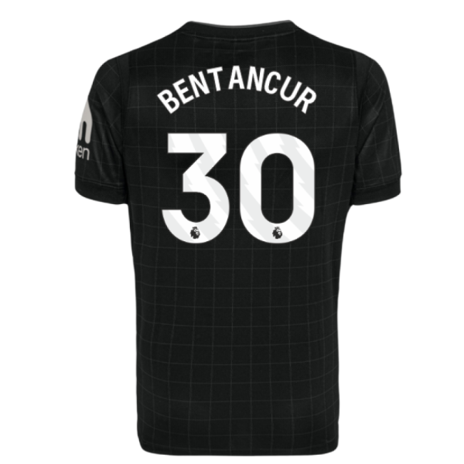 Tottenham 2025-20 Away Football Kit Bentancur Name & Number M S
