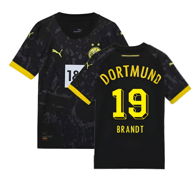 2023-2024 Borussia Dortmund Away Football Shirt - Kids (Kids)
