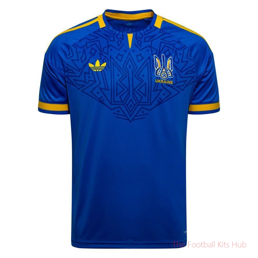 Men Ukraine Away Shirt 2026/27 UEFA Euro