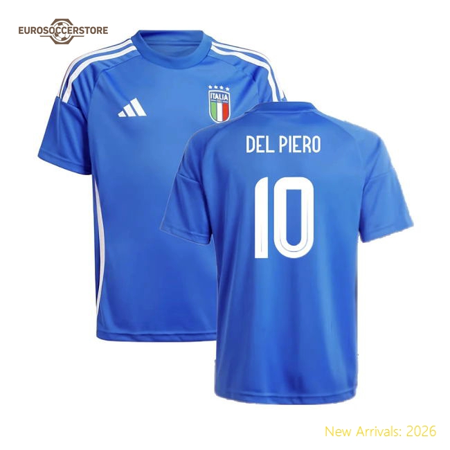 Safe Football Team Kids Jersey Del Piero 2024-2025 Performance Fabric